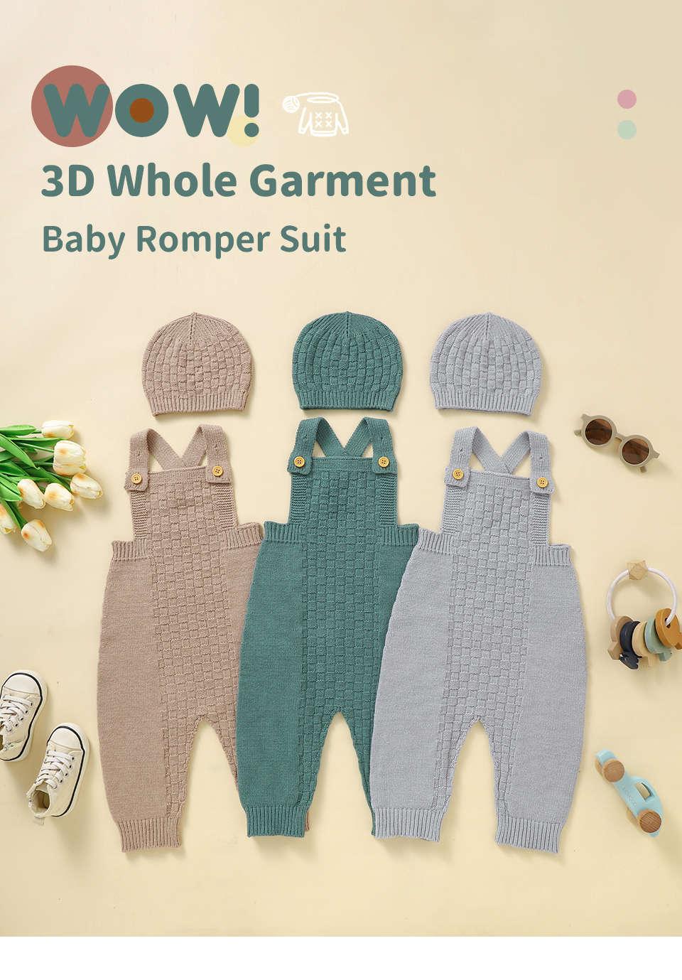 Nordic style baby jumpsuits