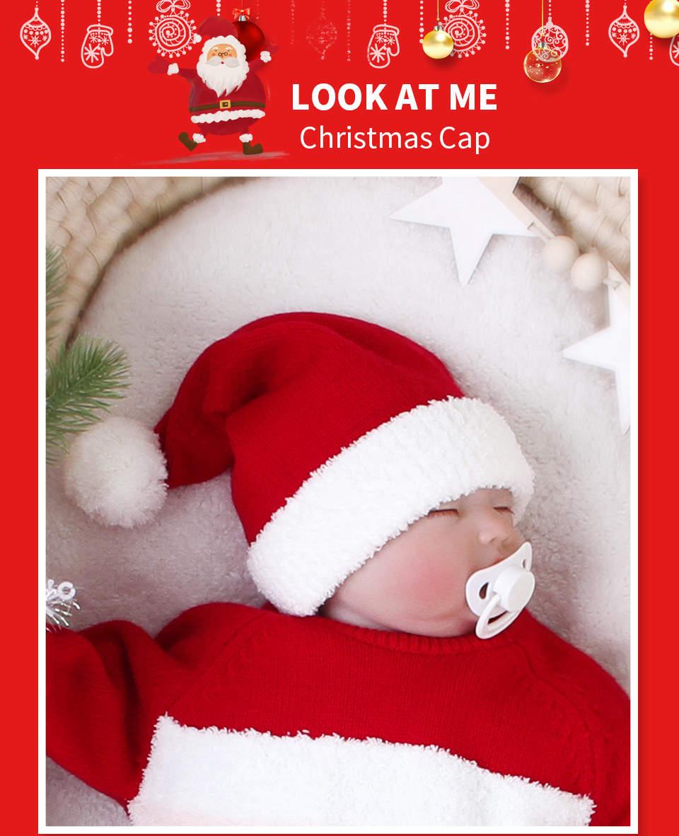 Baby Christmas Knitted Hat