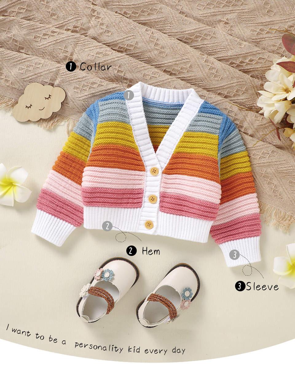 Baby Girl Strawberry Sweater