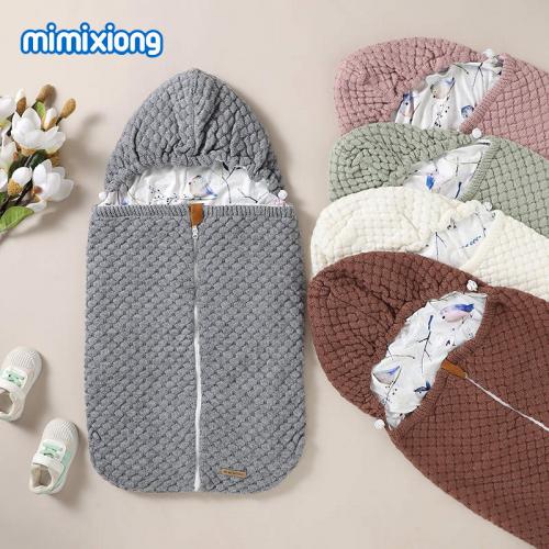 Warm Knitted Baby Sleeping Bag