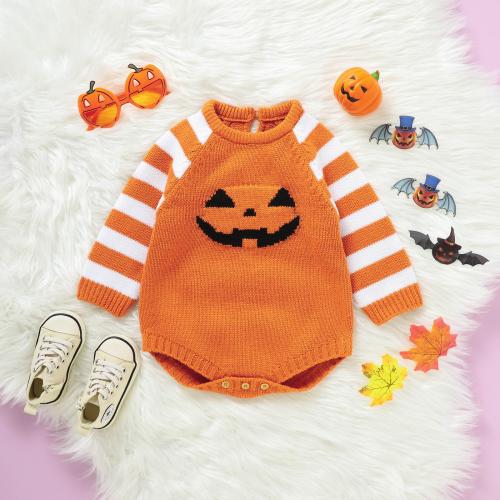 Baby Knit Sweater Rompers Halloween