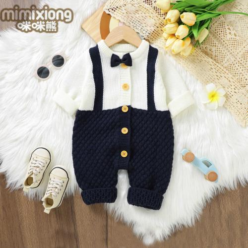 Newborn Baby Boys Knitted Outfit