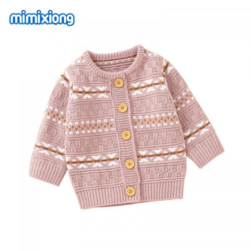 Newborn Toddler Baby Girl Knitted Cardigan