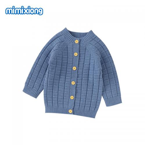 Newborn Baby Girl Boy Cotton Knitted Cardigan