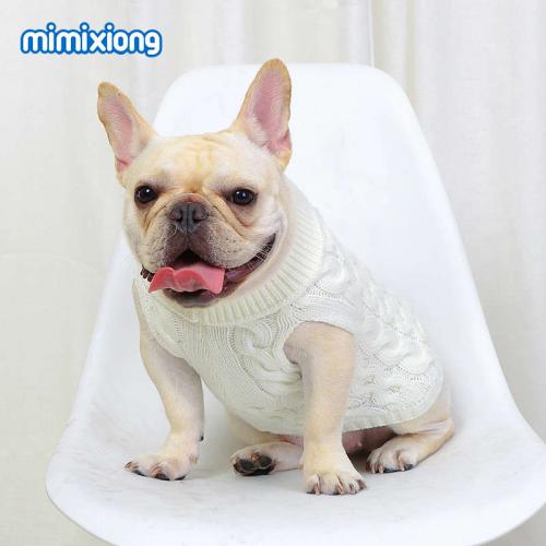 dog turtleneck pullover sweater